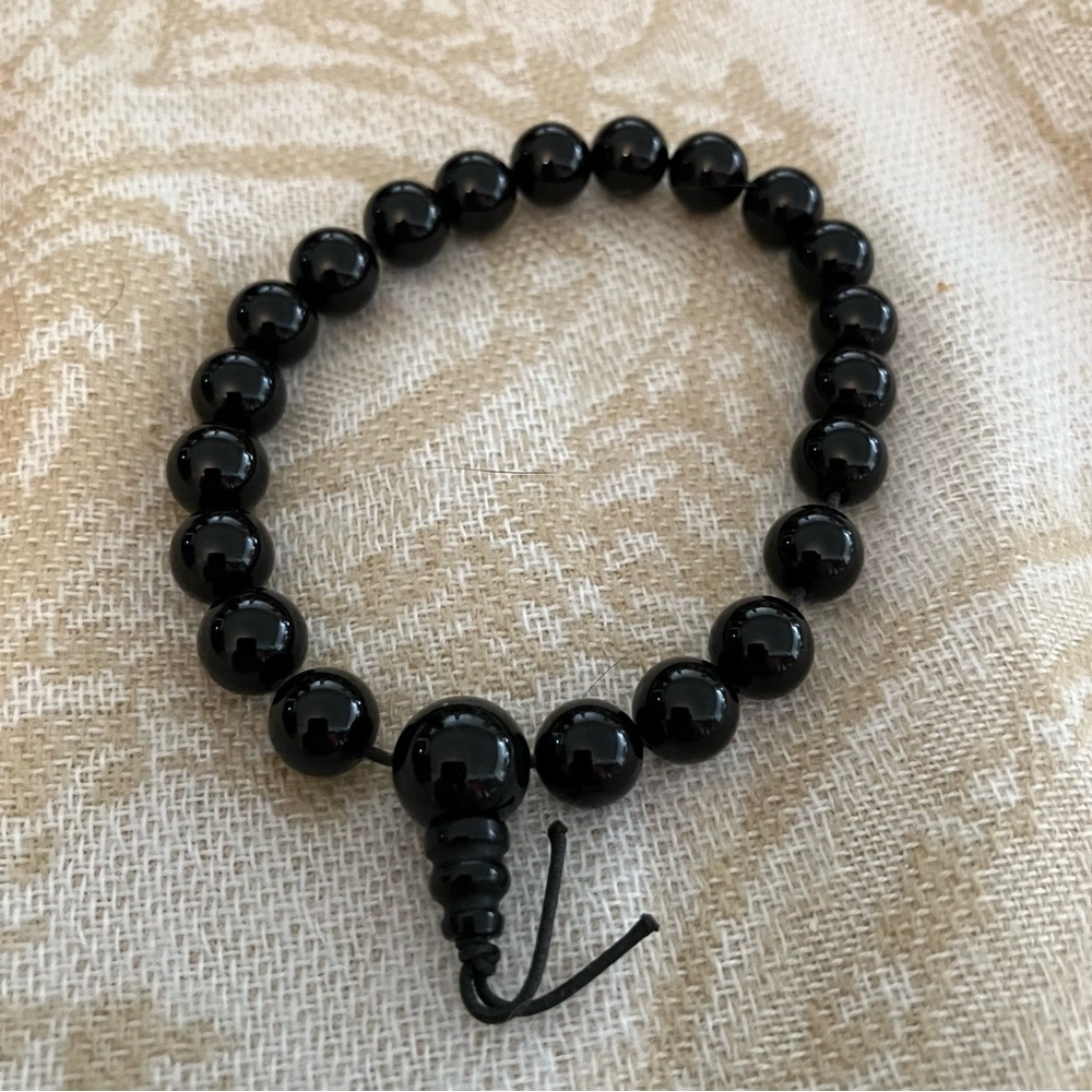 🖤 ONYX BRACELET – 7” EXPANDABLE